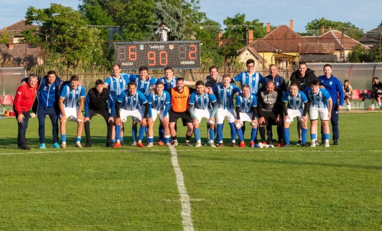 Nyolcgólos mérkőzésen búcsúzott a hazai közönségtől Némedi Tivadar gárdája (forrás: Abonyi KID Football Club Facebook-oldal)