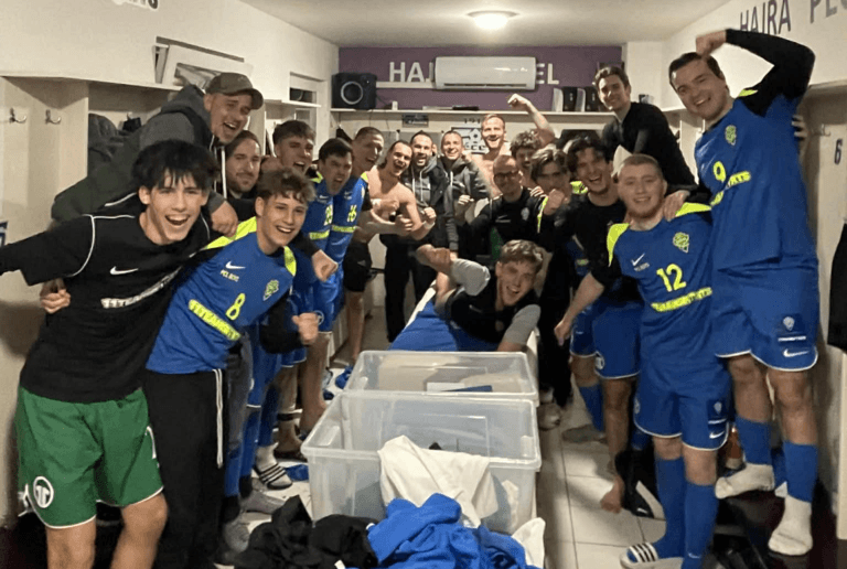 A Pécel-11teamsports újra három pontnak örülhetett (forrás: Sík Patrik)