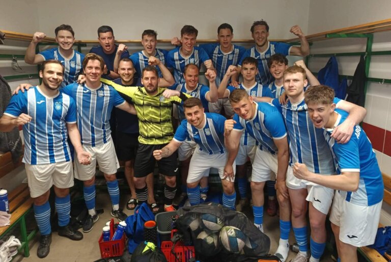 Barna Máté csereként beállva zárta le a mérkőzést Nagykátán (forrás: Abonyi KID Football Club Facebook-oldal)