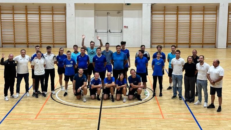 A mogyoródi sportcsarnokban mintegy ötvenen vettek részt a szezont megelőző tesztelésen