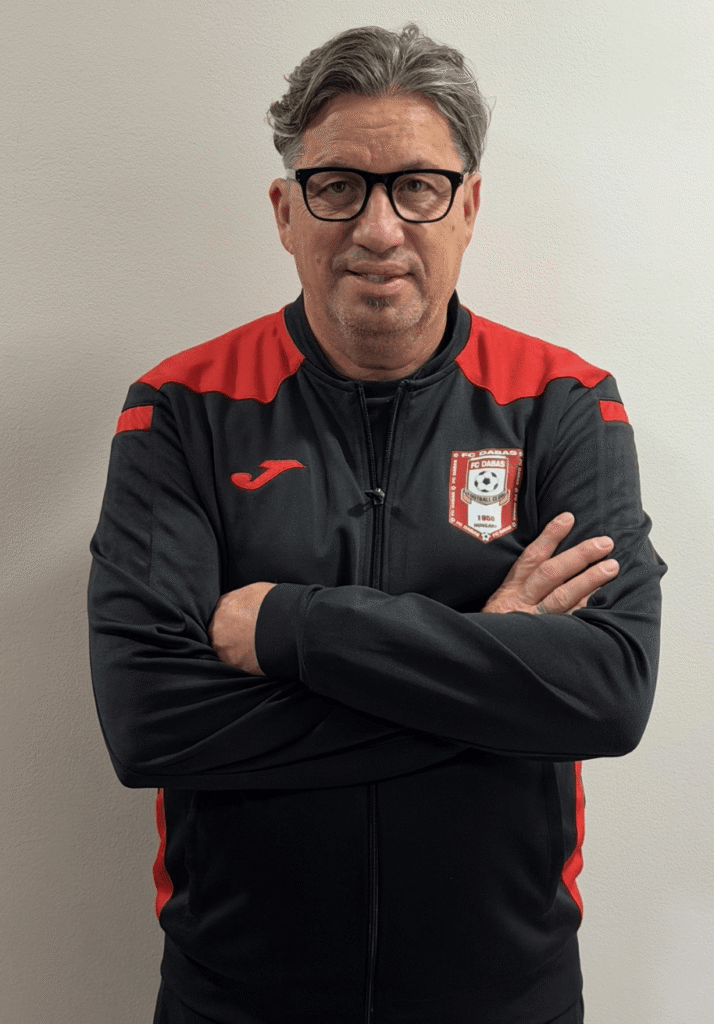 SZÉKELY TIBOR, a METON-FC Dabas vezetőedzője
