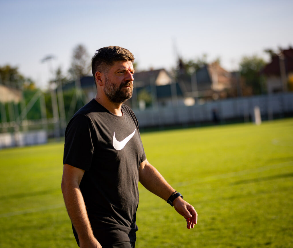 Pozder Nenad váratlanul és vereséggel búcsúzott a dunavarsányi kispadtól (fotó: Domán Gergő)